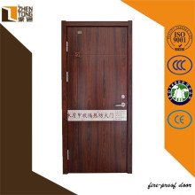 Classées au feu en bois porte un design moderne, porte de mélamine, MDF porte